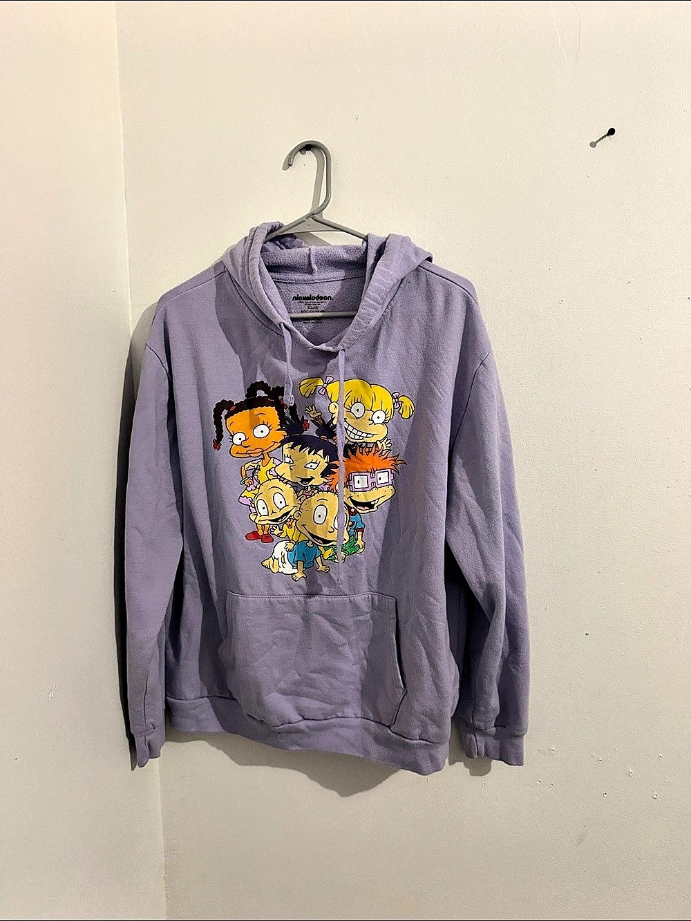 Nickelodeon Rugrats graphic hoodie Purple Graphic Hoodie adult XL